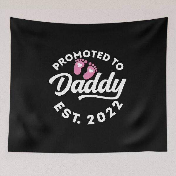 Item preview, Cute Fathers Day Daddy Gift: Promoted To Daddy EST 2022 designed and sold by AMINE  ★★★★★.