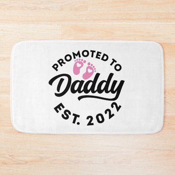 Item preview, Cute Fathers Day Daddy Gift: Promoted To Daddy EST 2022 designed and sold by AMINE  ★★★★★.