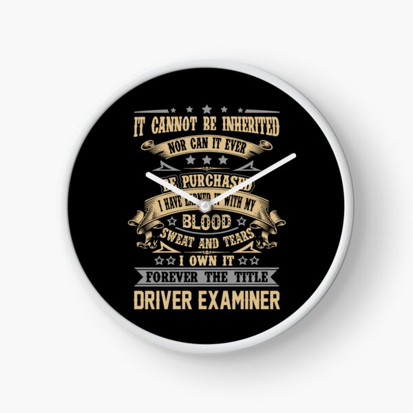 Item preview, Driver Examiner T Shirt - Forever The Title Job Gift Item Tee designed and sold by celiagomez456.