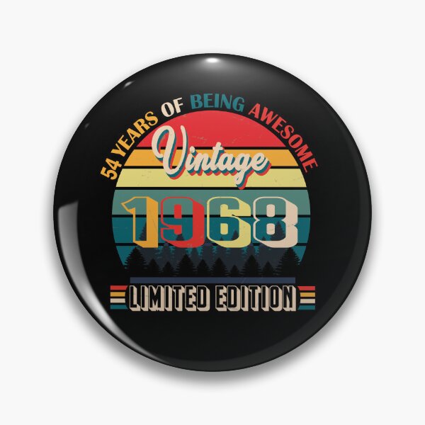 Item preview, 54 years of being awesome vintage 1968 limited edition | Born January 1968 Limited Edition 54 Years Of Being Awesome Vintage , January 1968 54 Years Old , 54th Birthday designed and sold by SimoSaladain.