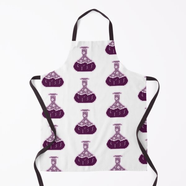 Item preview, Purple Potion Bottle Pixel Art designed and sold by LittleDollGames.
