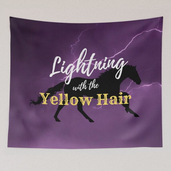 Item preview, Lightning with the Yellow Hair designed and sold by RebekahLanden.