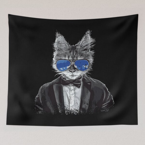 Item preview, cool cat designed and sold by drizzd.