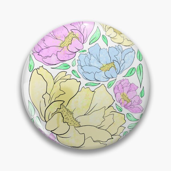 Item preview, Pale Flowers  designed and sold by missmann.