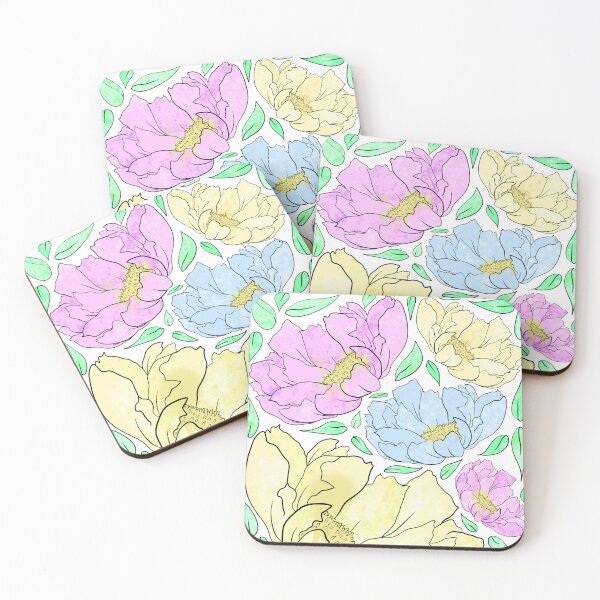 Item preview, Pale Flowers  designed and sold by missmann.