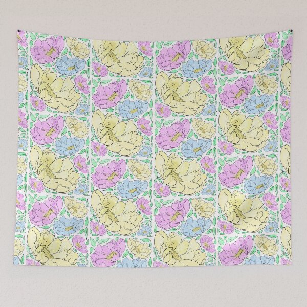 Item preview, Pale Flowers  designed and sold by missmann.