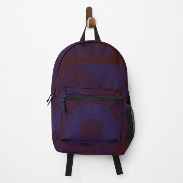 Item preview, Black Burgundy Plum Geographic Print designed and sold by khamm123.