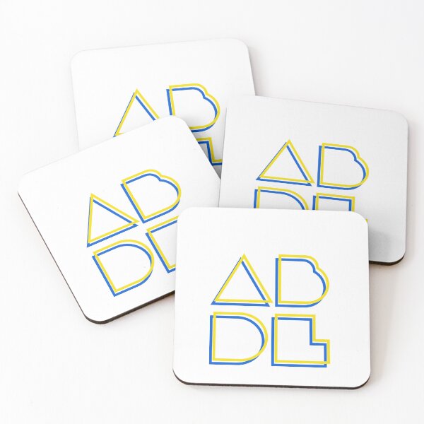 Aperçu de l'œuvre Logo ABDL - Jaune & Bleu créée et vendue par DF3.