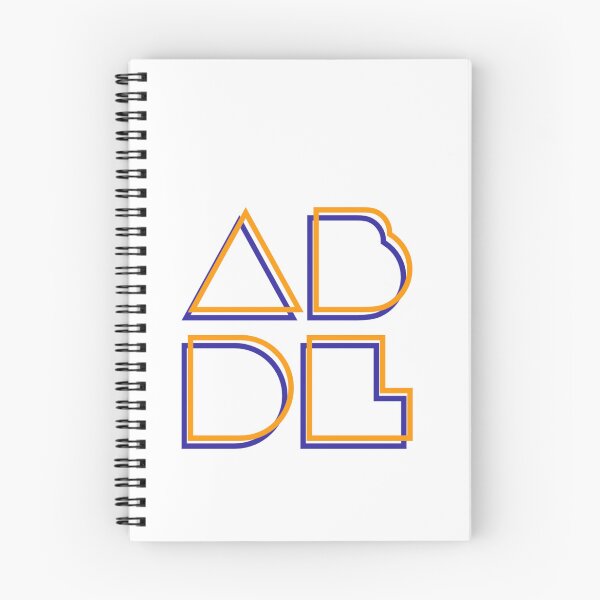Aperçu de l'œuvre Logo ABDL - Orange & Violet créée et vendue par DF3.