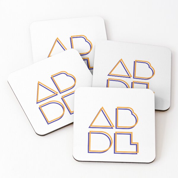Aperçu de l'œuvre Logo ABDL - Orange & Violet créée et vendue par DF3.