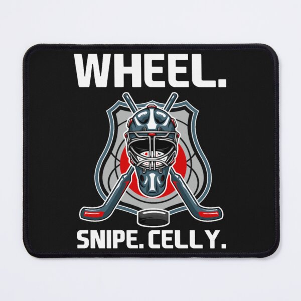 Item preview, Hockey Player Wheel Snipe Celly designed and sold by ClamenTaon.