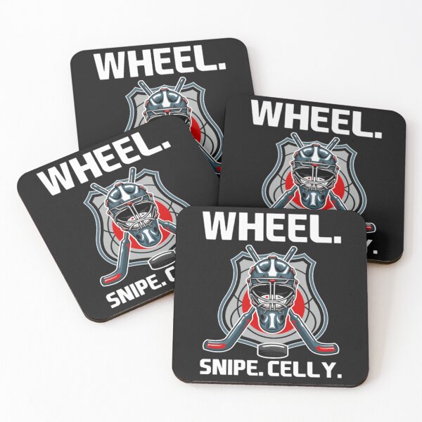Item preview, Hockey Player Wheel Snipe Celly designed and sold by ClamenTaon.