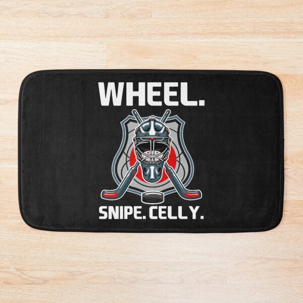 Item preview, Hockey Player Wheel Snipe Celly designed and sold by ClamenTaon.
