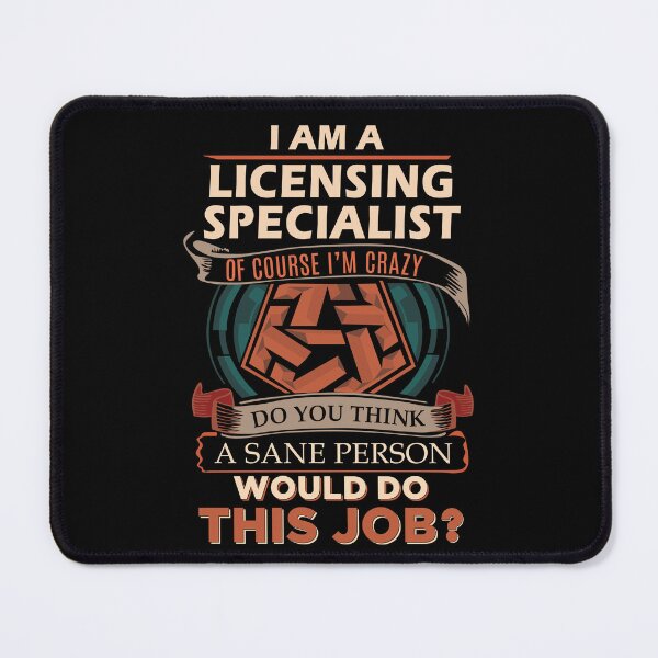 Item preview, Licensing Specialist T Shirt - Sane Person Job Gift Item Tee designed and sold by jazminprin.