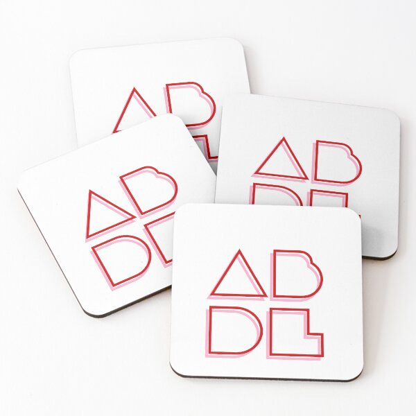 Item preview, Logotipo ABDL - Rojo y rosa designed and sold by DF3.