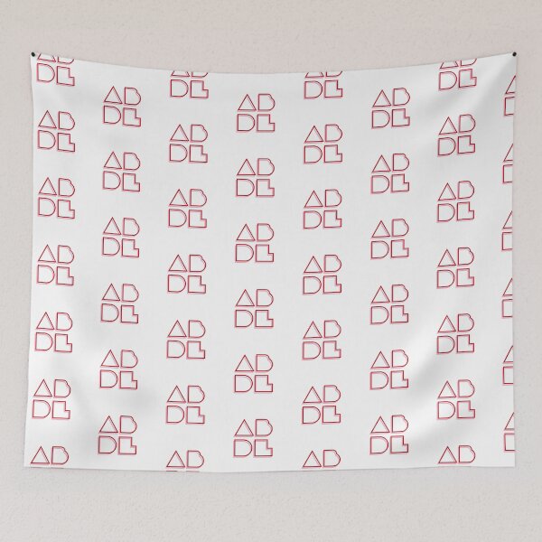 Item preview, ABDL logo -  Red & Pink designed and sold by DF3.