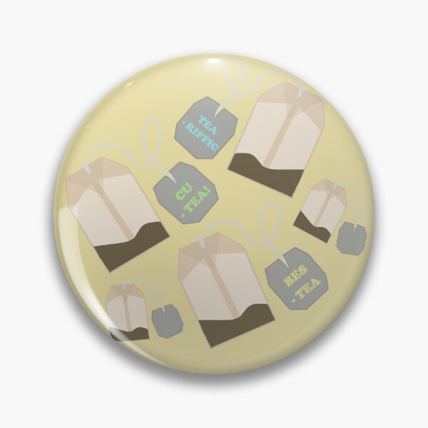 Item preview, Tea Pattern with Puns designed and sold by VancetheSnekDad.