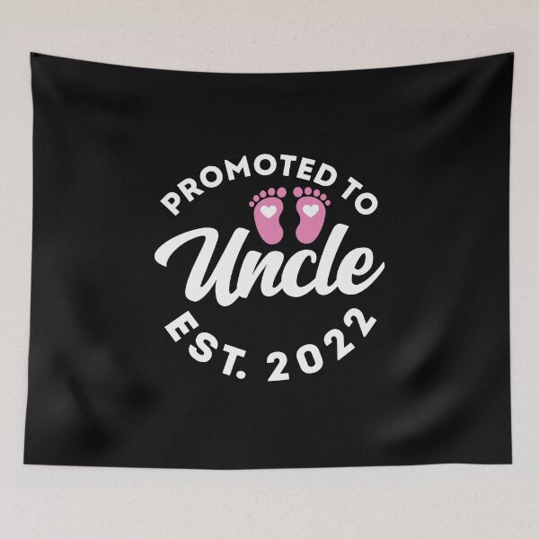 Item preview, Cute Fathers Day Uncle Gift: Promoted To Uncle EST 2022 designed and sold by AMINE  ★★★★★.