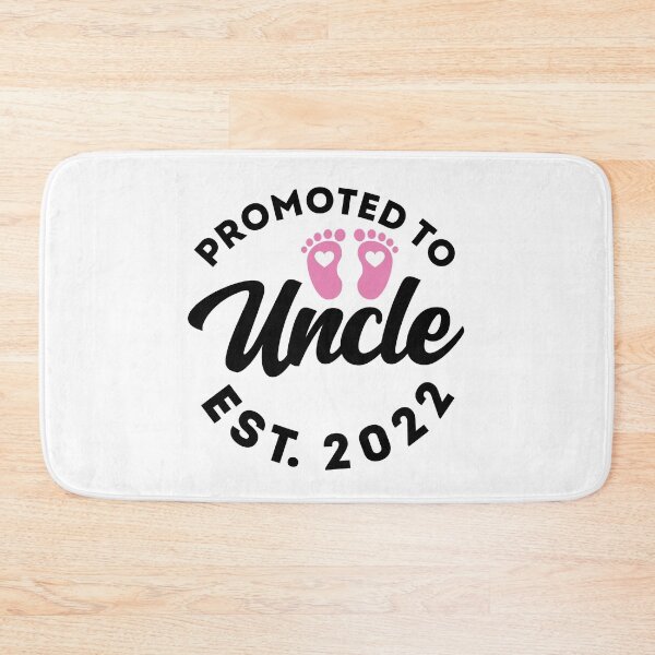 Item preview, Cute Fathers Day Uncle Gift: Promoted To Uncle EST 2022 designed and sold by AMINE  ★★★★★.