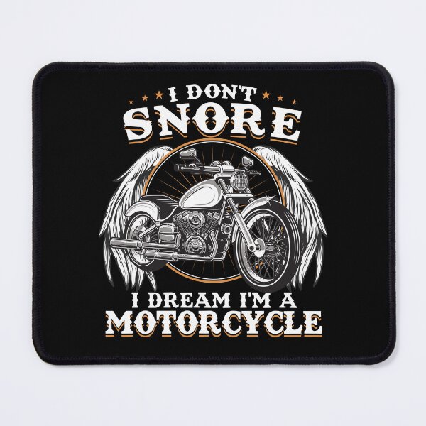 Item preview, I Dont Snore I Dream Im A Motorcycle,funny Motorcycle,wings designed and sold by ANAS HO.