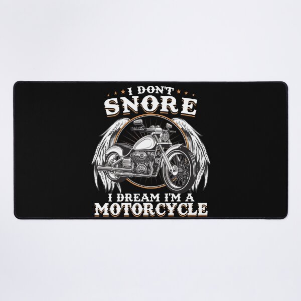 Item preview, I Dont Snore I Dream Im A Motorcycle,funny Motorcycle,wings designed and sold by ANAS HO.