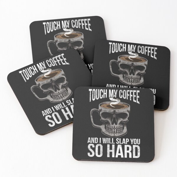 Item preview, Rude Coffee Sarcasm Skull Caffeine designed and sold by ClamenTaon.