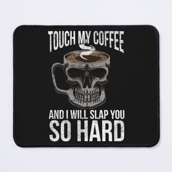 Item preview, Rude Coffee Sarcasm Skull Caffeine designed and sold by ClamenTaon.