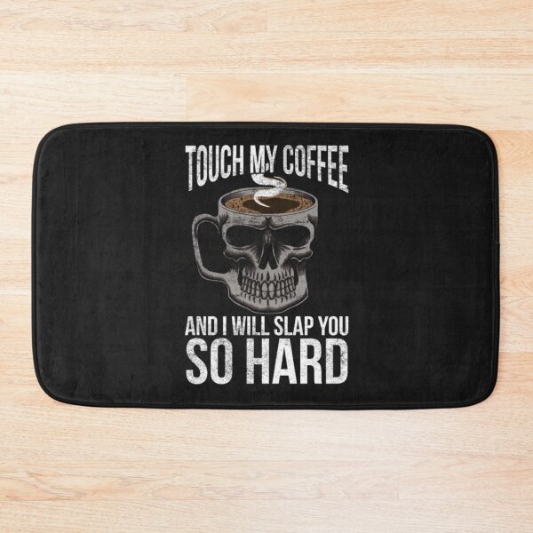 Item preview, Rude Coffee Sarcasm Skull Caffeine designed and sold by ClamenTaon.