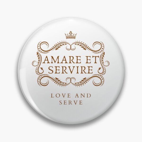 Item preview, Amare Et Servire - Love And Serve - Old Latin Phrase  designed and sold by WordsOf--Wisdom.