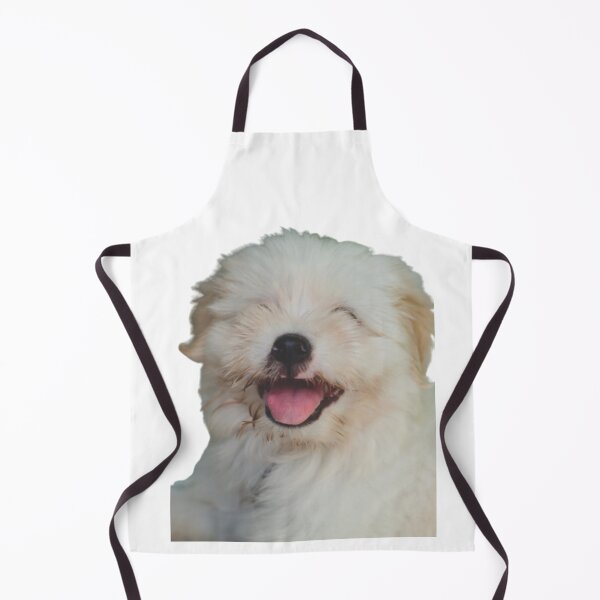 Item preview, HAPPY WHITE PUPPY designed and sold by giantstep.