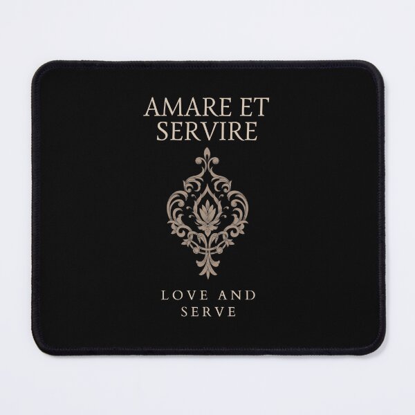 Item preview, Copy of Amare Et Servire - Love And Serve - Old Latin Phrase designed and sold by WordsOf--Wisdom.