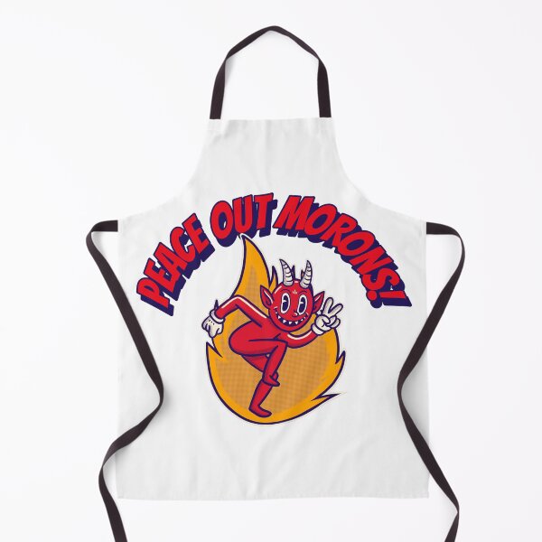 Item preview, funny devil cartoon character with horns designed and sold by SuperiorPrints.