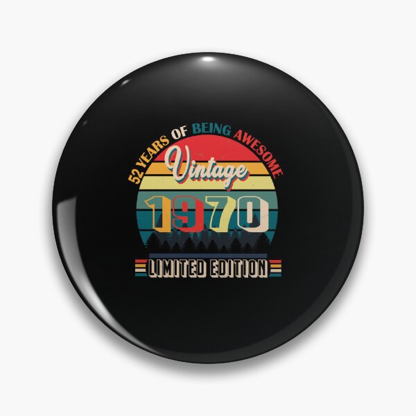 Item preview, 52 years of being awesome vintage 1970 limited edition | Born January 1970 Limited Edition 52 Years Of Being Awesome Vintage , January 1970 52 Years Old , 52th Birthday designed and sold by SimoSaladain.