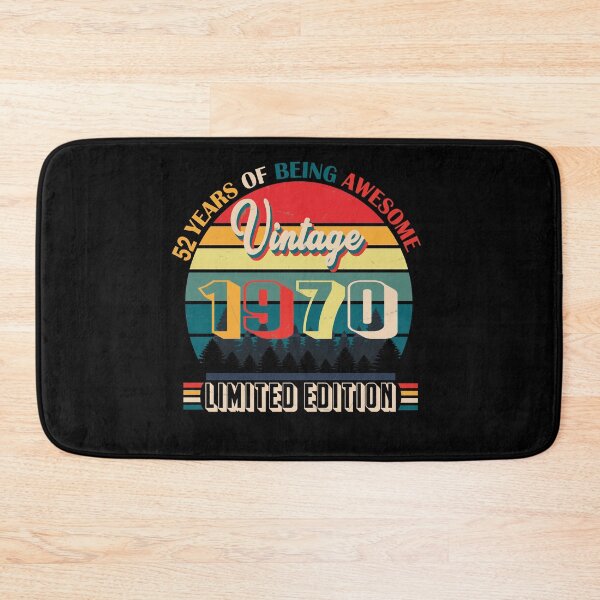 Item preview, 52 years of being awesome vintage 1970 limited edition | Born January 1970 Limited Edition 52 Years Of Being Awesome Vintage , January 1970 52 Years Old , 52th Birthday designed and sold by SimoSaladain.