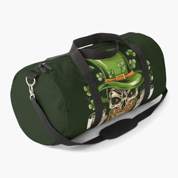 Item preview, ST Patricks Day Skull Wears a Hat designed and sold by WearWolfDesigns.