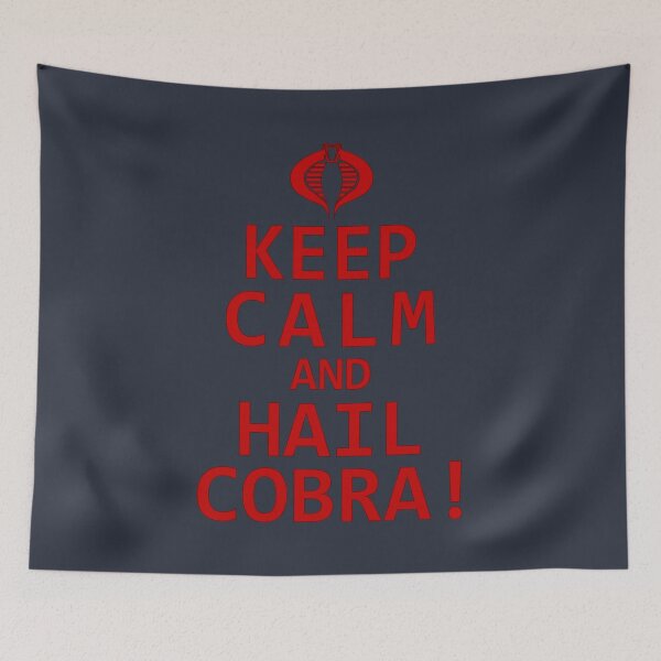 Item preview, Keep Calm and Hail Cobra designed and sold by AJ  Liber.