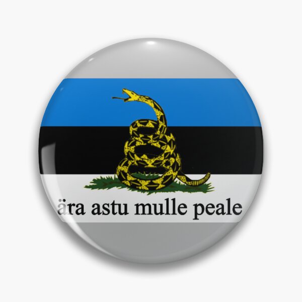 Item preview, Versión Eesti rahvuslipp gadsden (Bandera Nacional de Estonia Gadsden) designed and sold by JonathanR1994.