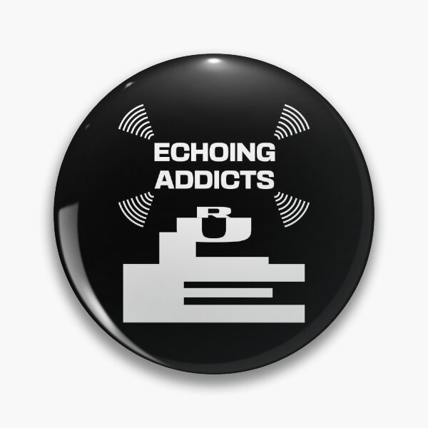 Item preview, Echoing Addicts Rule designed and sold by Apikoedesign.