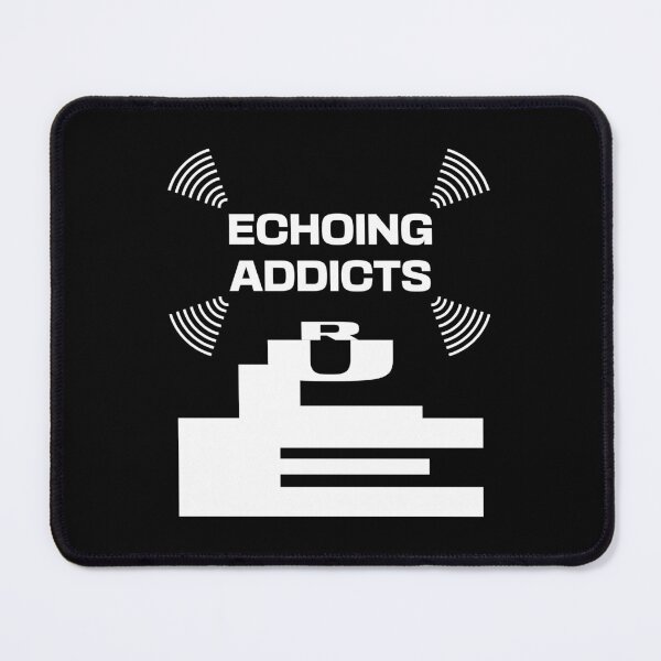 Item preview, Echoing Addicts Rule designed and sold by Apikoedesign.