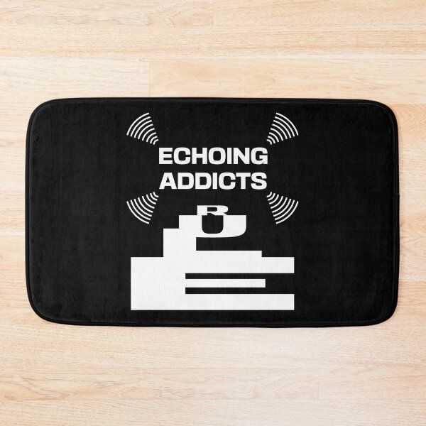 Item preview, Echoing Addicts Rule designed and sold by Apikoedesign.