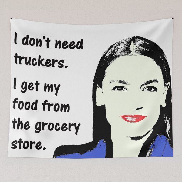 Item preview,  I don't need truckers. I get my food from the grocery store. designed and sold by DistinguishedMe.