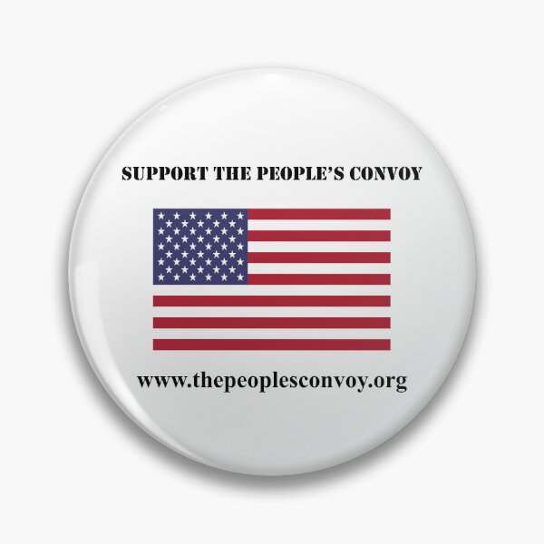Item preview, Support The People's Convoy 2022 - Let Freedom Roll designed and sold by Rallywear.