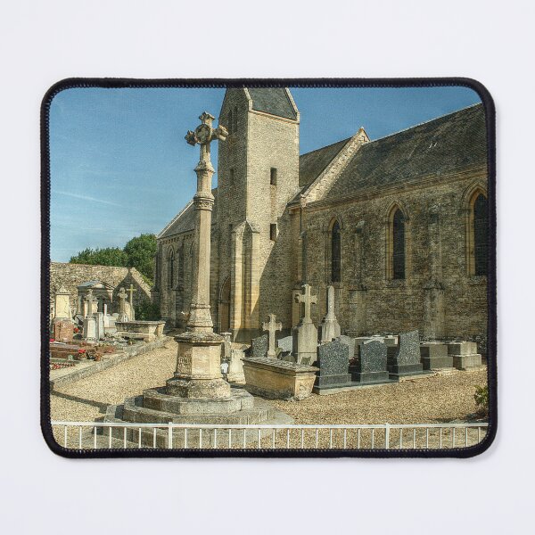Item preview, Cemetery at a Church in Normandy designed and sold by SarahEL17.