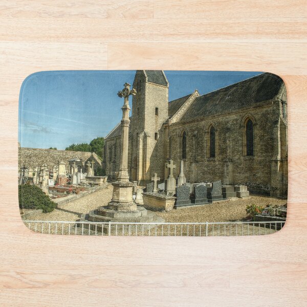 Item preview, Cemetery at a Church in Normandy designed and sold by SarahEL17.