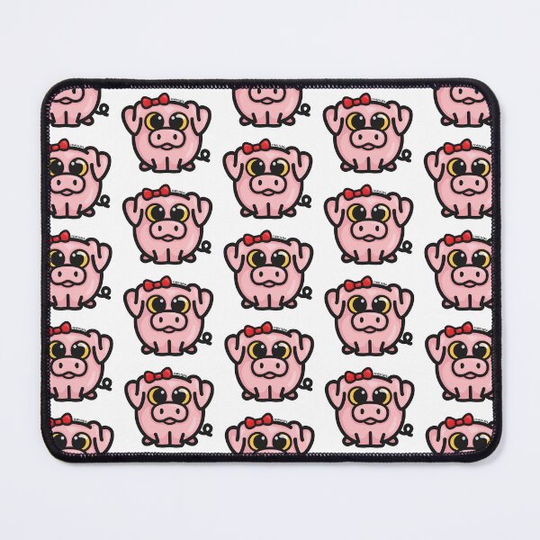 Item preview, Chonky Boi - Pig with Red Bow designed and sold by TswizzleEG.