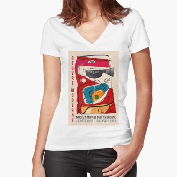 Fitted V-Neck T-Shirt
