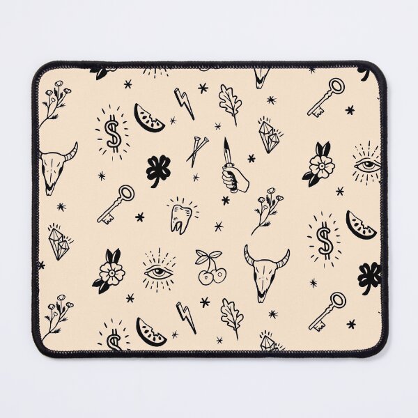 Item preview, Old School Tattoo Pattern Drawing designed and sold by ManyaArtShop.