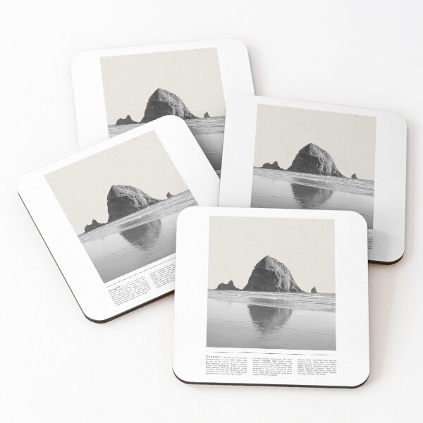 Item preview, Cannon BEach Oregon Coast Minimalist designed and sold by anthonylonder.
