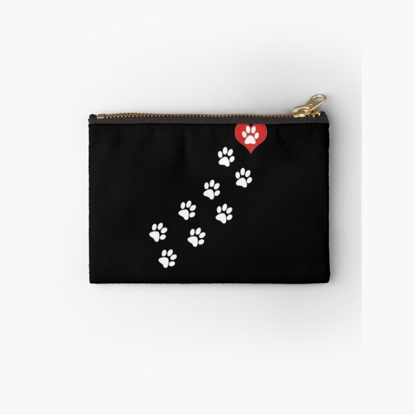 Item preview, Fashion Women T-shirt Red Heart Dog Paw Print T-shirt  designed and sold by moulok.