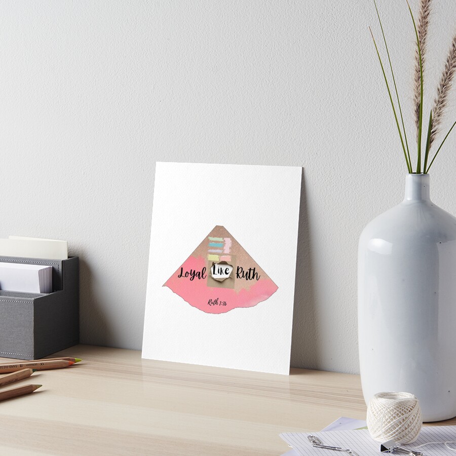Item preview, Art Board Print designed and sold by BibleTea.